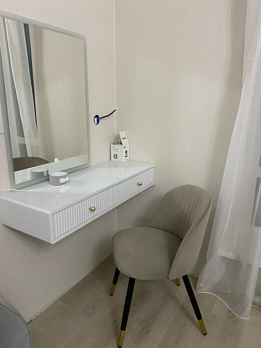 Стул на металлокаркасе Gabi dark beige / black / silver фото покупателя 454