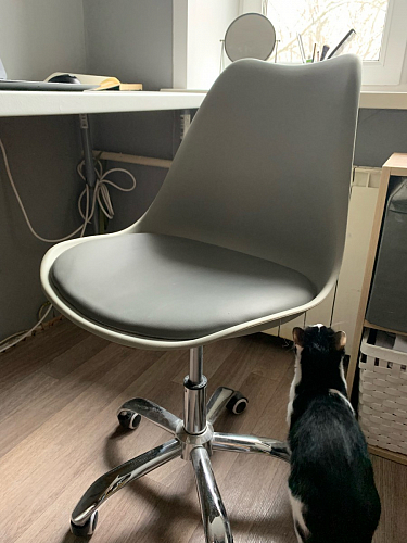 Компьютерное кресло Kolin white фото покупателя 86