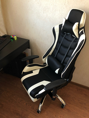 Компьютерное кресло Kano 1 light blue / black фото покупателя 36
