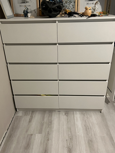 Комод Мадера 1384 лдсп белый фото покупателя 11