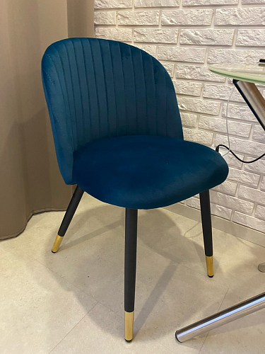 Стул на металлокаркасе Gabi 1 light purple / black фото покупателя 12