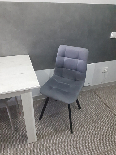 Комплект стульев Чилли 2 шт бежевый / черный фото покупателя 1020