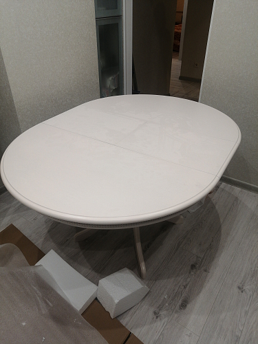 Стол раскладной Toskana 106 tobacco фото покупателя 3