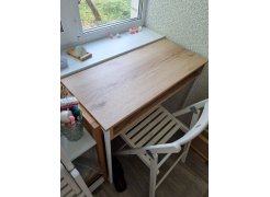 Письменный стол Лео Лофт бетон / черный матовый фото покупателя 26