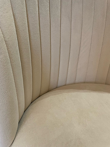 Стул на металлокаркасе Gabi dark beige / black / silver фото покупателя 139