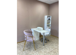 Стул на металлокаркасе Kamelia зеленый / золото фото покупателя 23