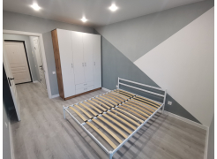 Односпальная кровать Фади 80х200 черная фото покупателя 154