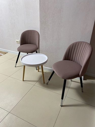 Стул на металлокаркасе Gabi 1 gray фото покупателя 122