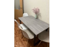 Стол Лота Лофт 120 25 мм сабия / черный матовый фото покупателя 151