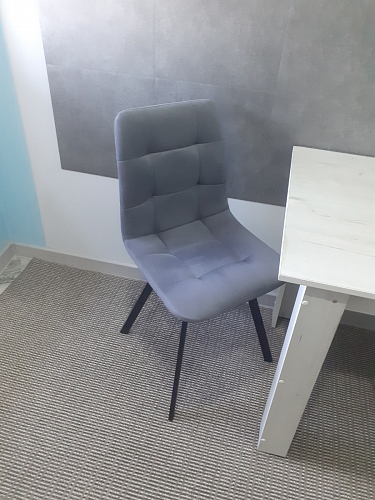 Стул Чилли 2 темно-серый  / черный фото покупателя 1020