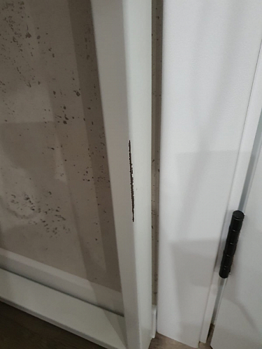 Письменный стол Битти Лофт 116х60х75 дуб вотан / черный матовый фото покупателя 79