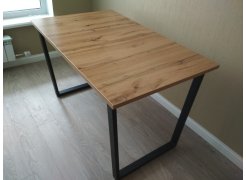 Стол Лота Лофт 140 25 мм юта / белый матовый фото покупателя 685