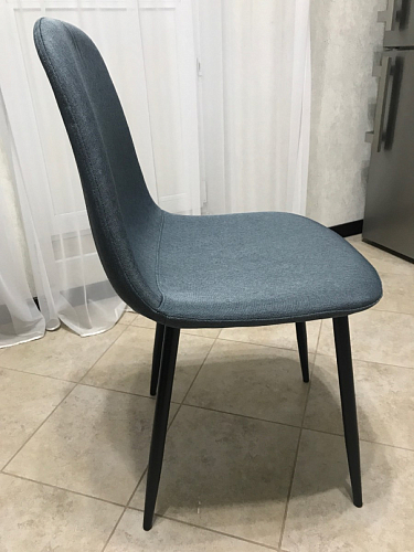 Стул на металлокаркасе Lilu 05 gray / white фото покупателя 61