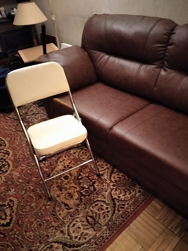 Стул Chair раскладной белый фото покупателя 13
