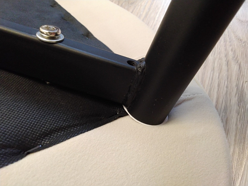 Стул на металлокаркасе Seda black / light gray фото покупателя 5