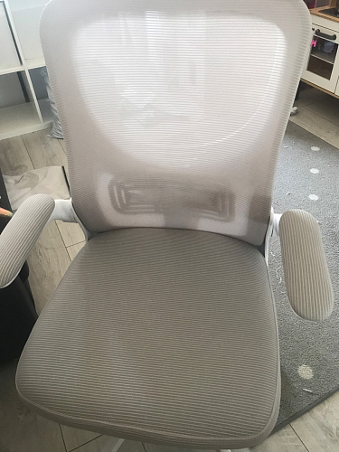 Компьютерное кресло Konfi light gray / white фото покупателя 108