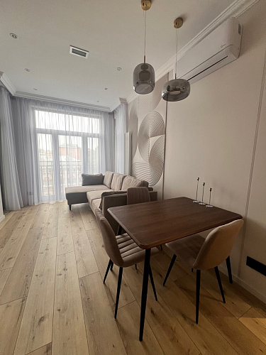 Стул на металлокаркасе Дани П бежевый / черный фото покупателя 17