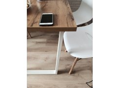 Деревянный стол Лота Лофт 120(160)х75 черный матовый / бетон светлый фото покупателя 80