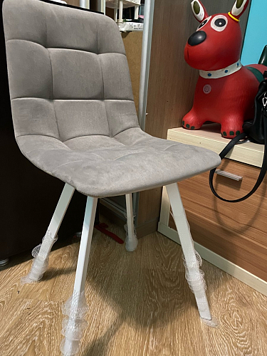 Комплект стульев Чилли 2 шт бежевый / черный фото покупателя 804