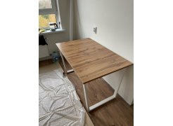 Стол Лота Лофт 140 25 мм черный матовый / бетон фото покупателя 58