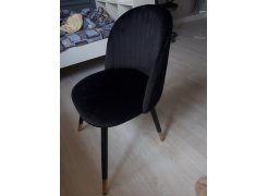 Стул на металлокаркасе Gabi gray / black фото покупателя 294