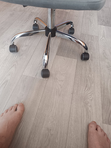 Компьютерное кресло Fiesta флок молочный 4 фото покупателя 19