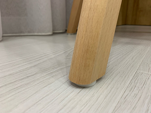 Деревянный стул Bonuss темно-серый / черное сидение / черный фото покупателя 95