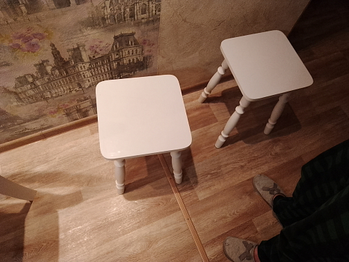 Табурет Грай белый фото покупателя 4