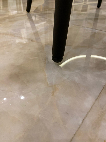 Стул на металлокаркасе Gabi 1 beige / black фото покупателя 703