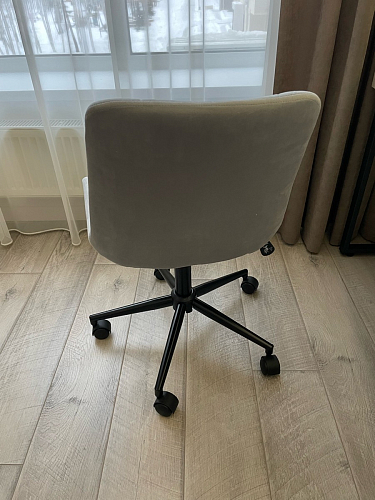 Компьютерное кресло Честер голубой (velutto 47 ) / черный фото покупателя 61