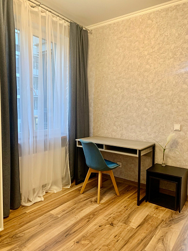 Письменный стол Леон Лофт бетон / черный матовый фото покупателя 43