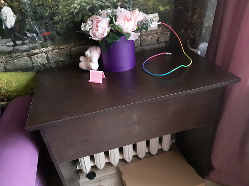 Стол письменный Kiwi белый  - Уцененный экземпляр фото покупателя 122