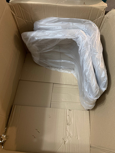 Стул на металлокаркасе Чилли К темно-серый (velutto 32) / черный фото покупателя 546