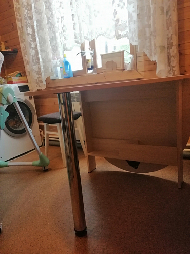 Стол обеденный раздвижной СтК12 дуб молочный фото покупателя 36