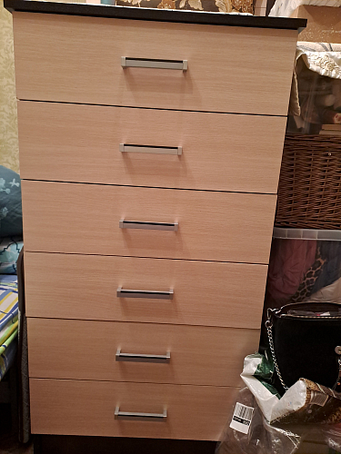 Комод Катрин 4 венге / дуб молочный фото покупателя 3