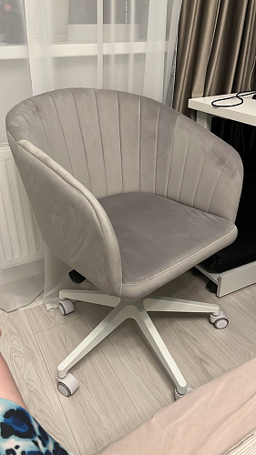 Компьютерное кресло Тибо 01 светло-коричневый / черный фото покупателя 148