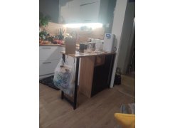 Барная стойка Дилан Лофт 120х40х90 бетон светлый фото покупателя 197