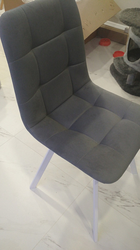 Комплект стульев Чилли 2 шт бежевый / черный фото покупателя 1146