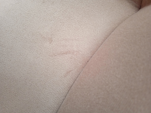 Стул на металлокаркасе Чилли К светло-серый велюр / черный каркас фото покупателя 1212