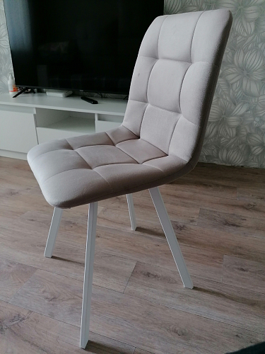 Комплект стульев Чилли 4 шт темно-серый / черный фото покупателя 395