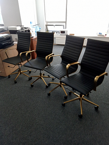 Компьютерное кресло Reus black / chrome фото покупателя 1