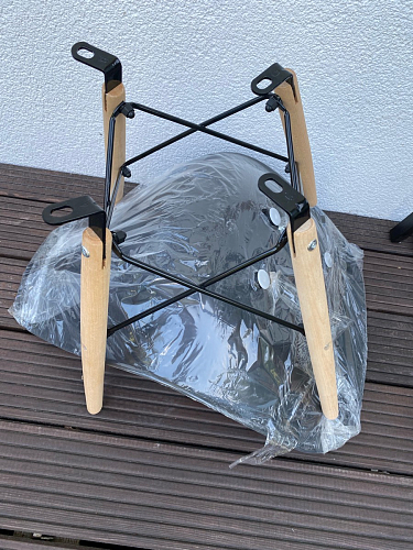 Пластиковый стул Eames PC-015 серый фото покупателя 385