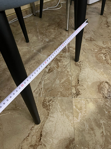 Стул на металлокаркасе Kora green / black фото покупателя 247