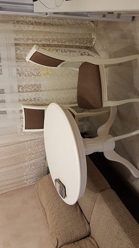 Стол раскладной Toskana 90 tobacco фото покупателя 18