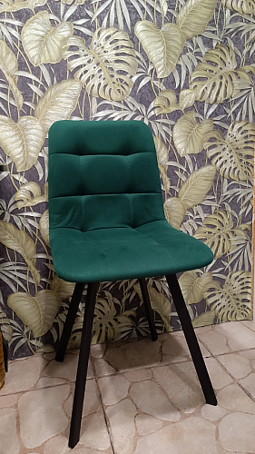 Комплект стульев Чилли 4 шт темно-серый / черный фото покупателя 35