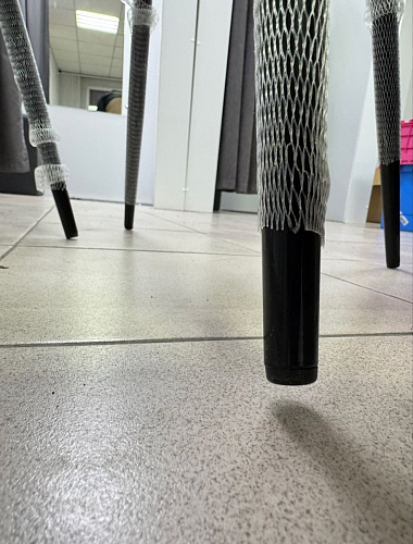 Стул на металлокаркасе Седа К кирпичный / черный фото покупателя 247