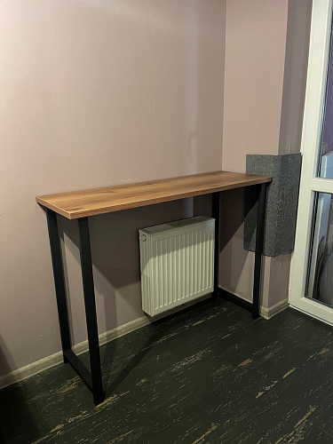 Барная стойка Дилан Лофт 120х50х90 бетон фото покупателя 182