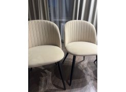 Стул на металлокаркасе Gabi 1 gray / black фото покупателя 579