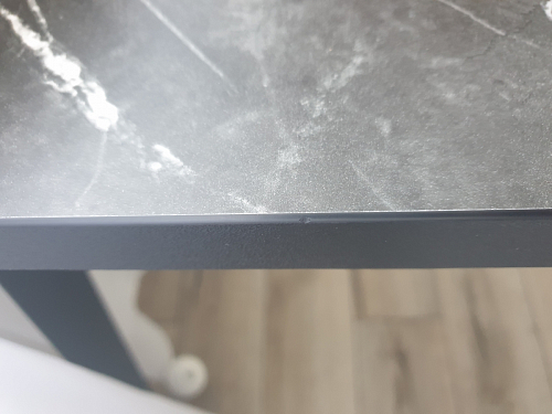 Стол Тринити Лофт 120 32 мм дуб галифакс табако / черный матовый фото покупателя 198