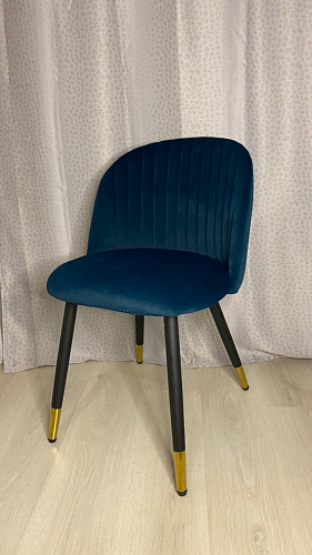 Стул на металлокаркасе Gabi latte / gold / black фото покупателя 910